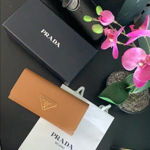 Prada Tan Wallet